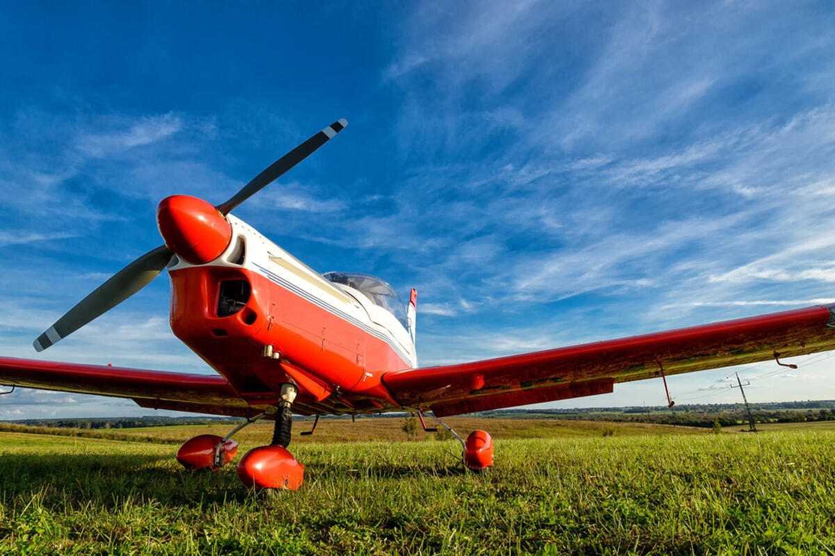Small Colorful Airplane