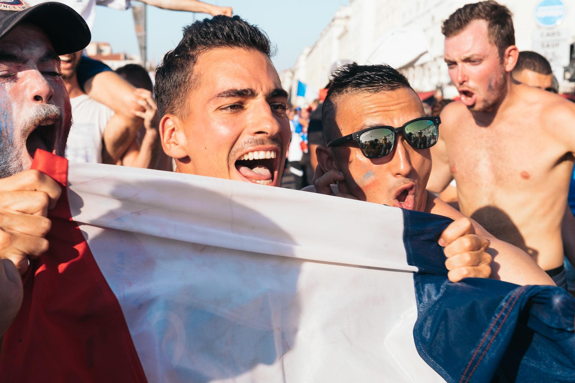 Hinchas franceses de futbol