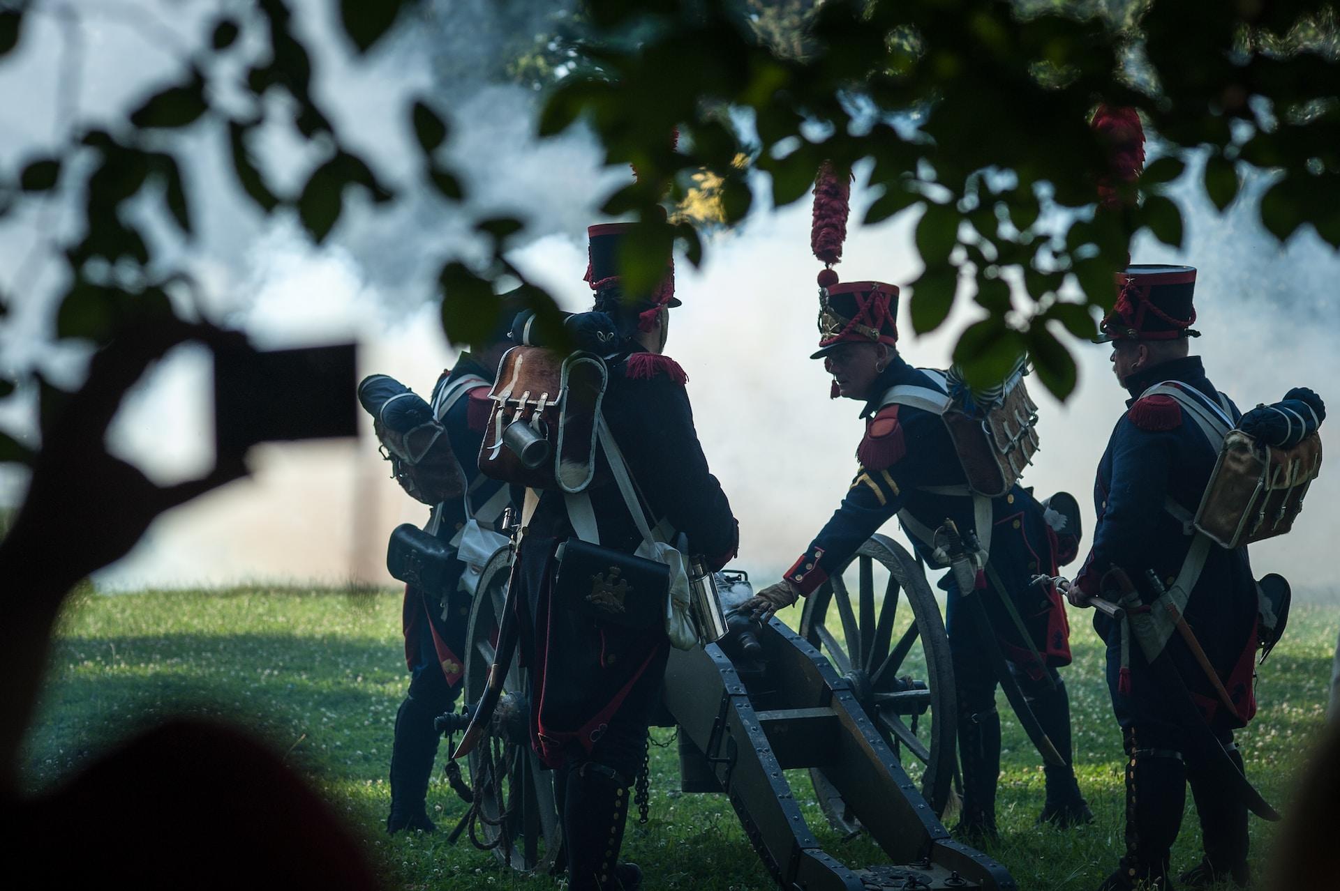 Recreación de una batalla histórica