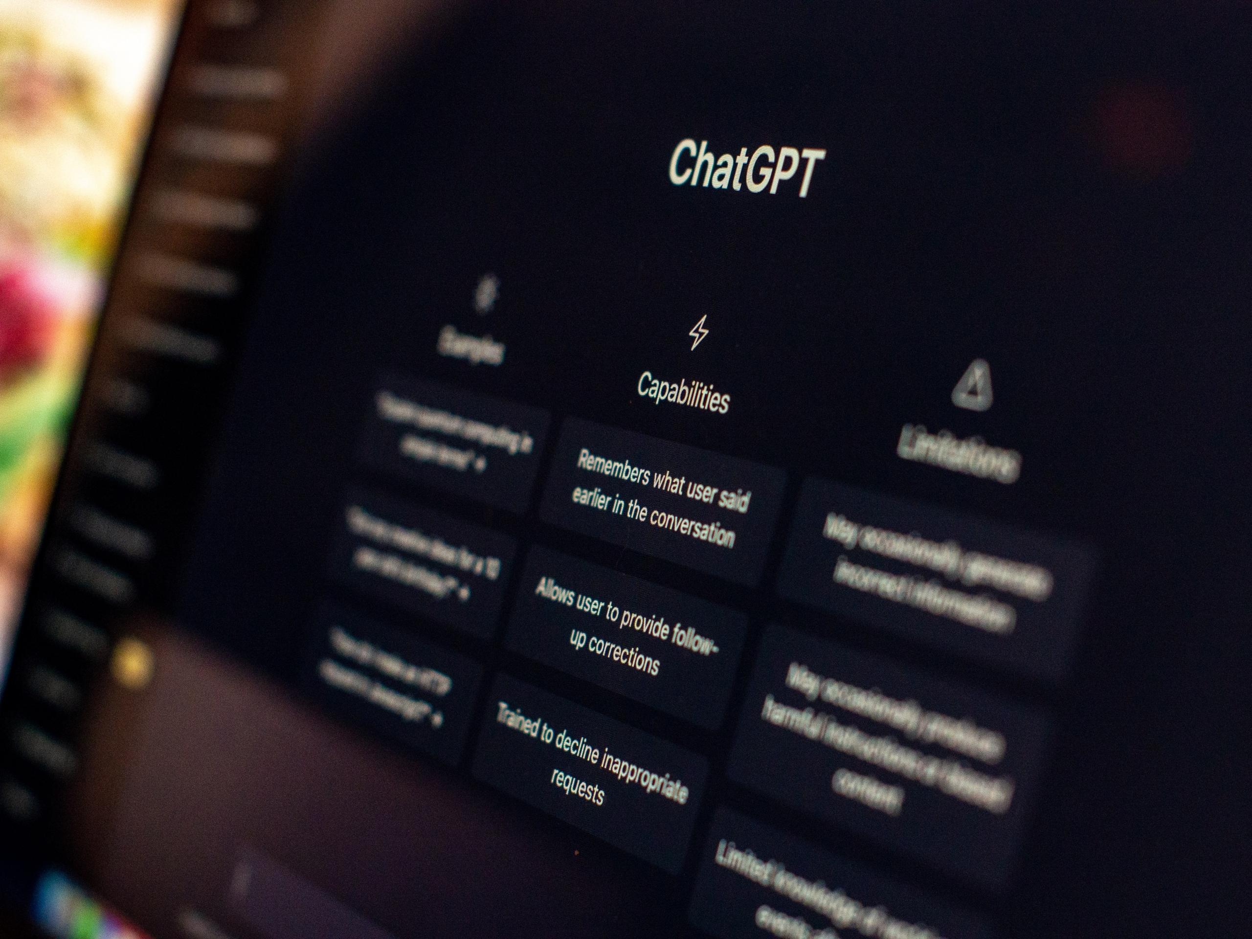 pagina principal de chatgpt