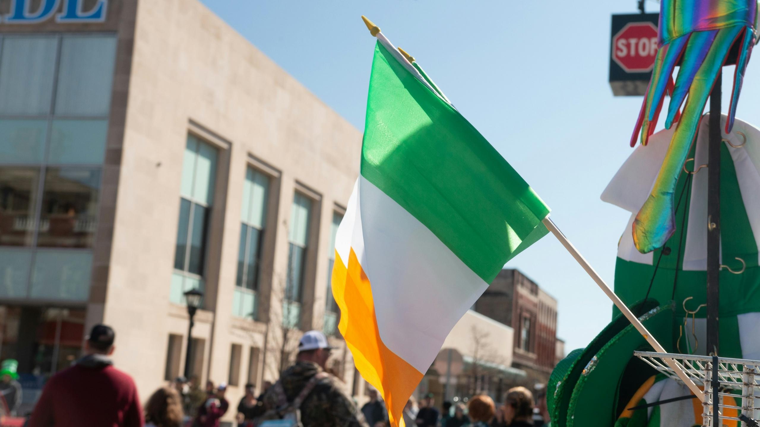 bandera de la republica de irlanda