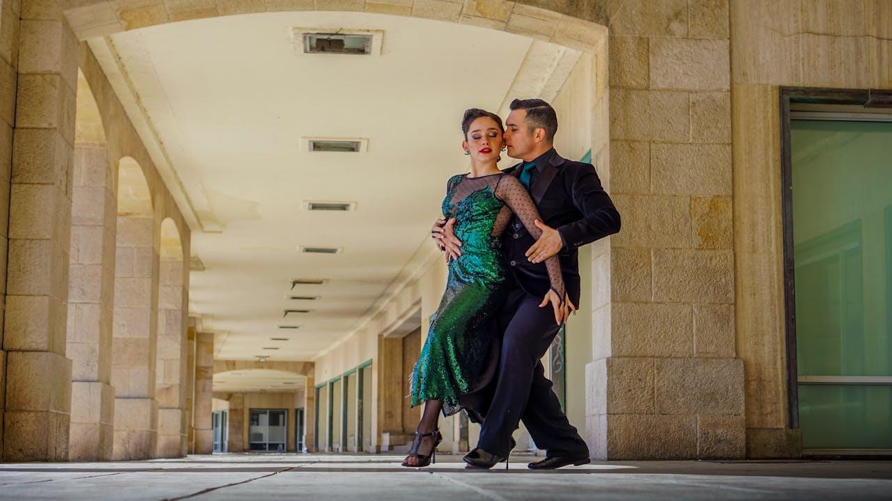 Bailarines de tango