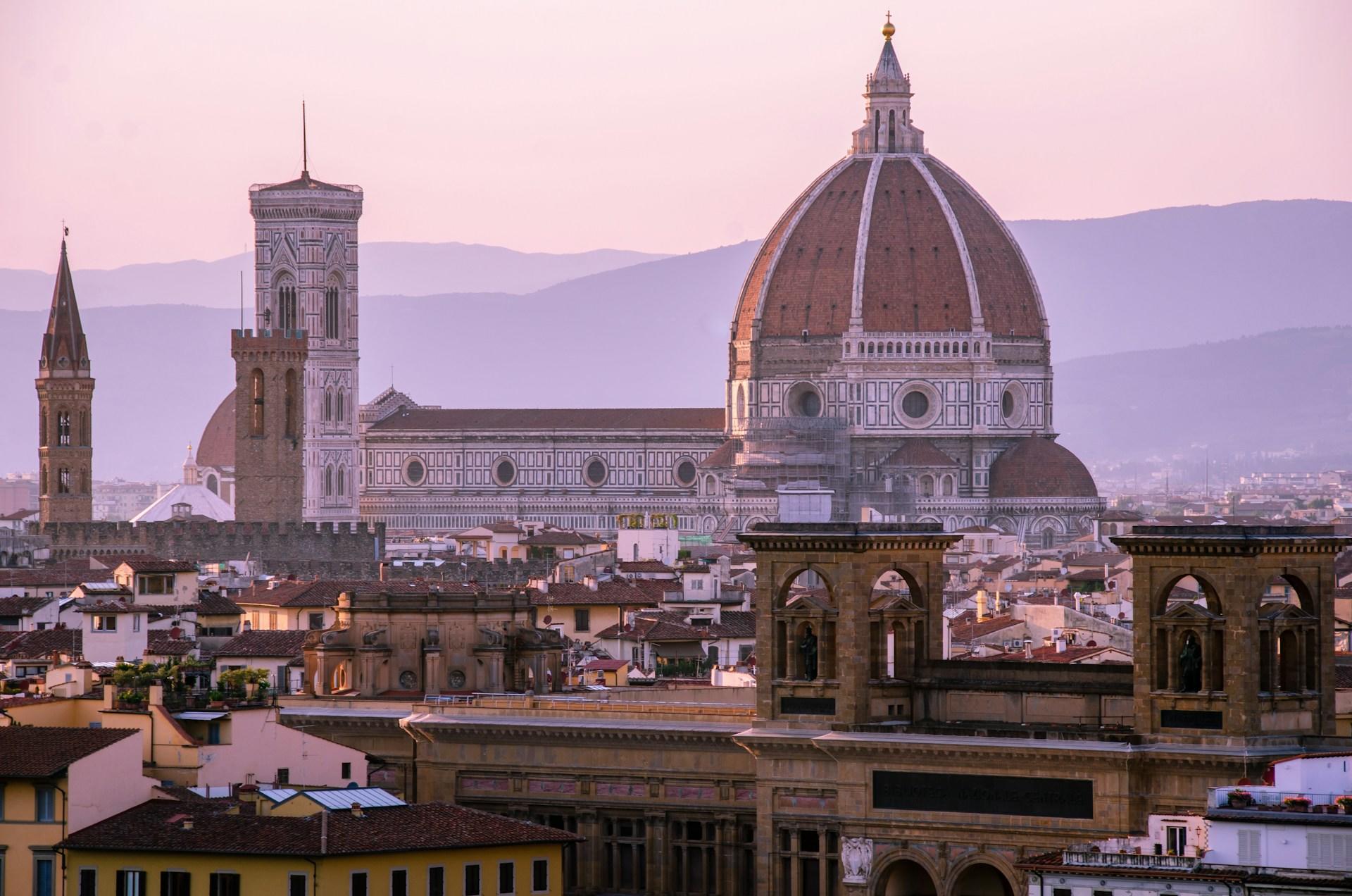 vista de el duomo de florencia