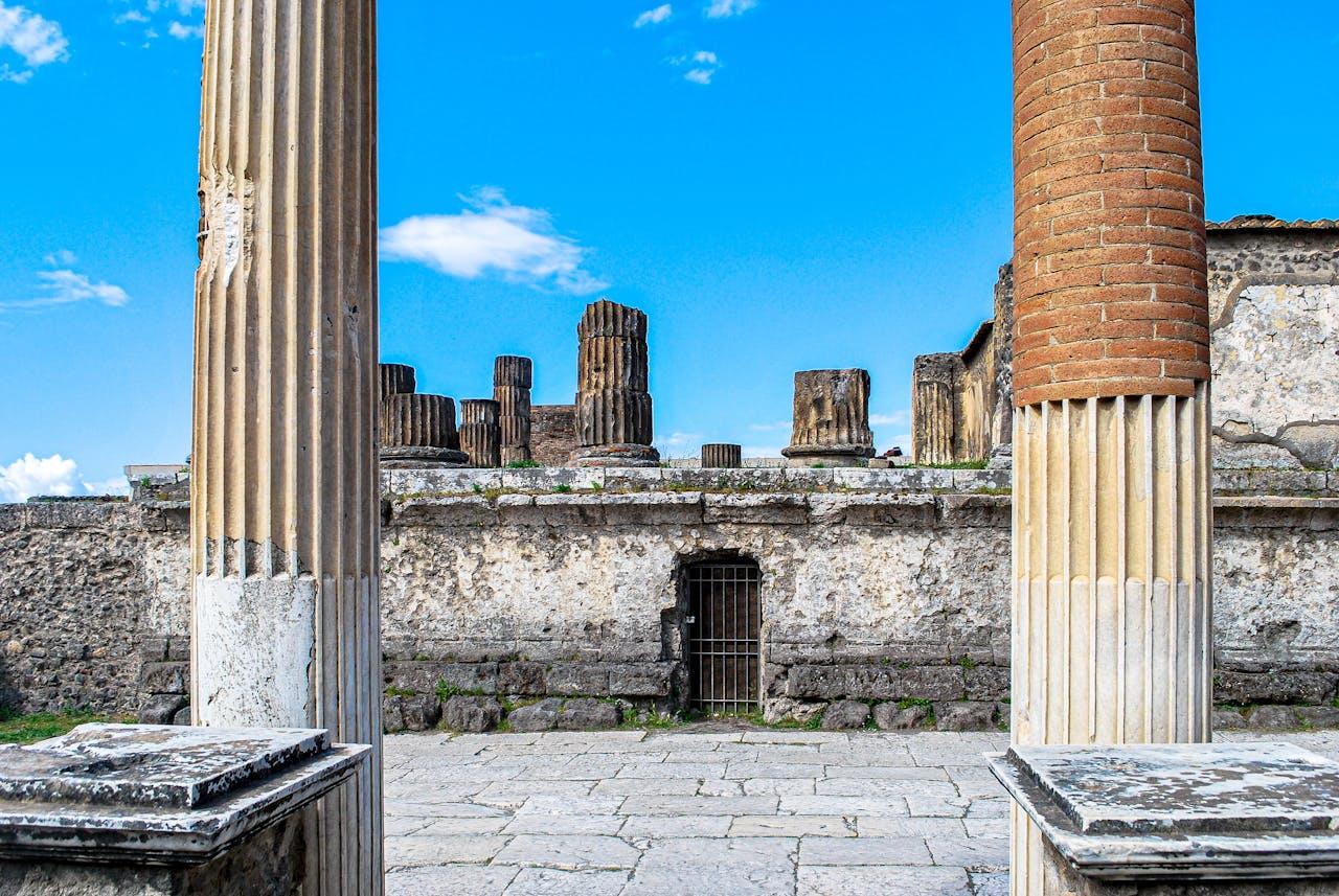 ruinas de la ciudad de Pompeya