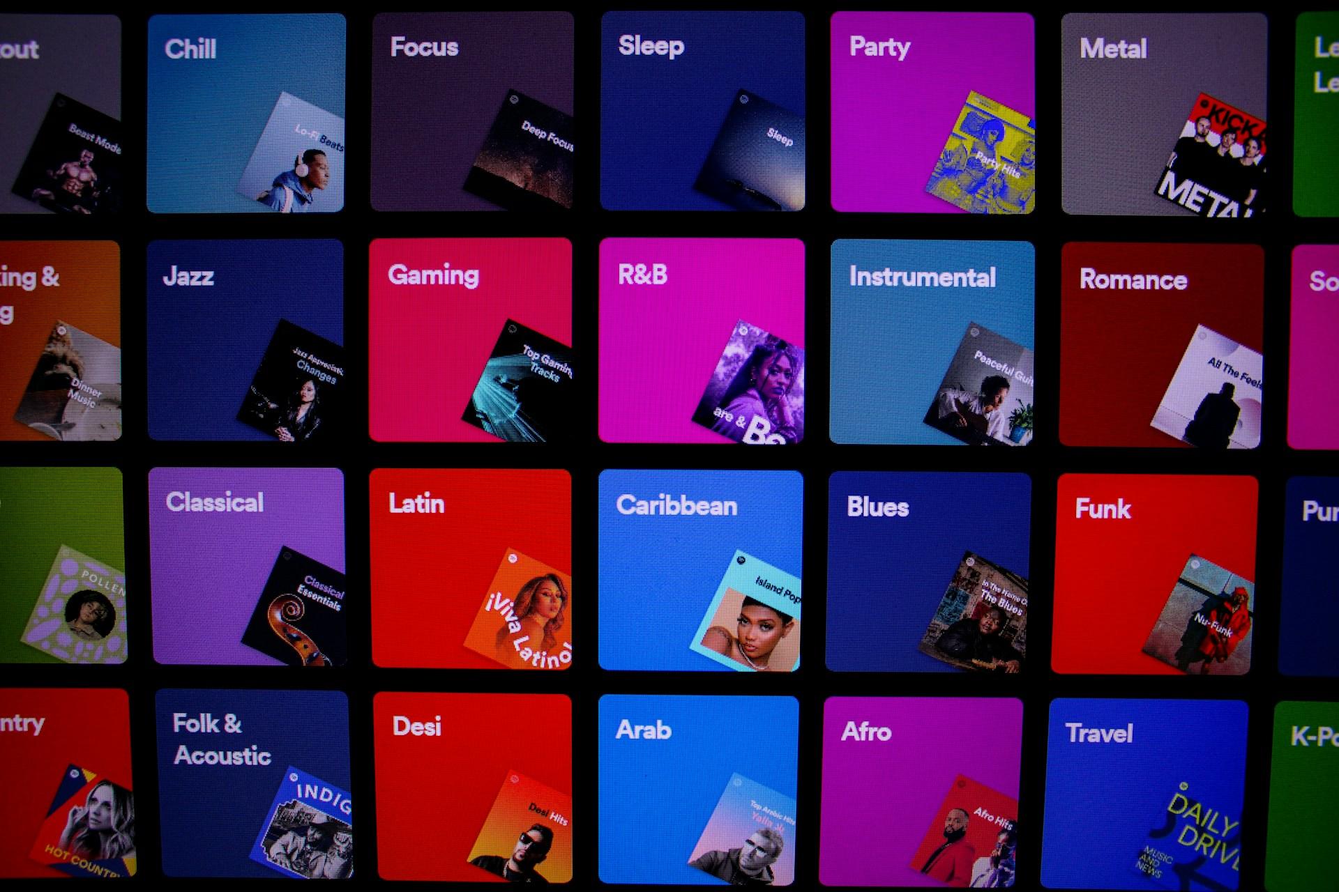 genero spotify musica