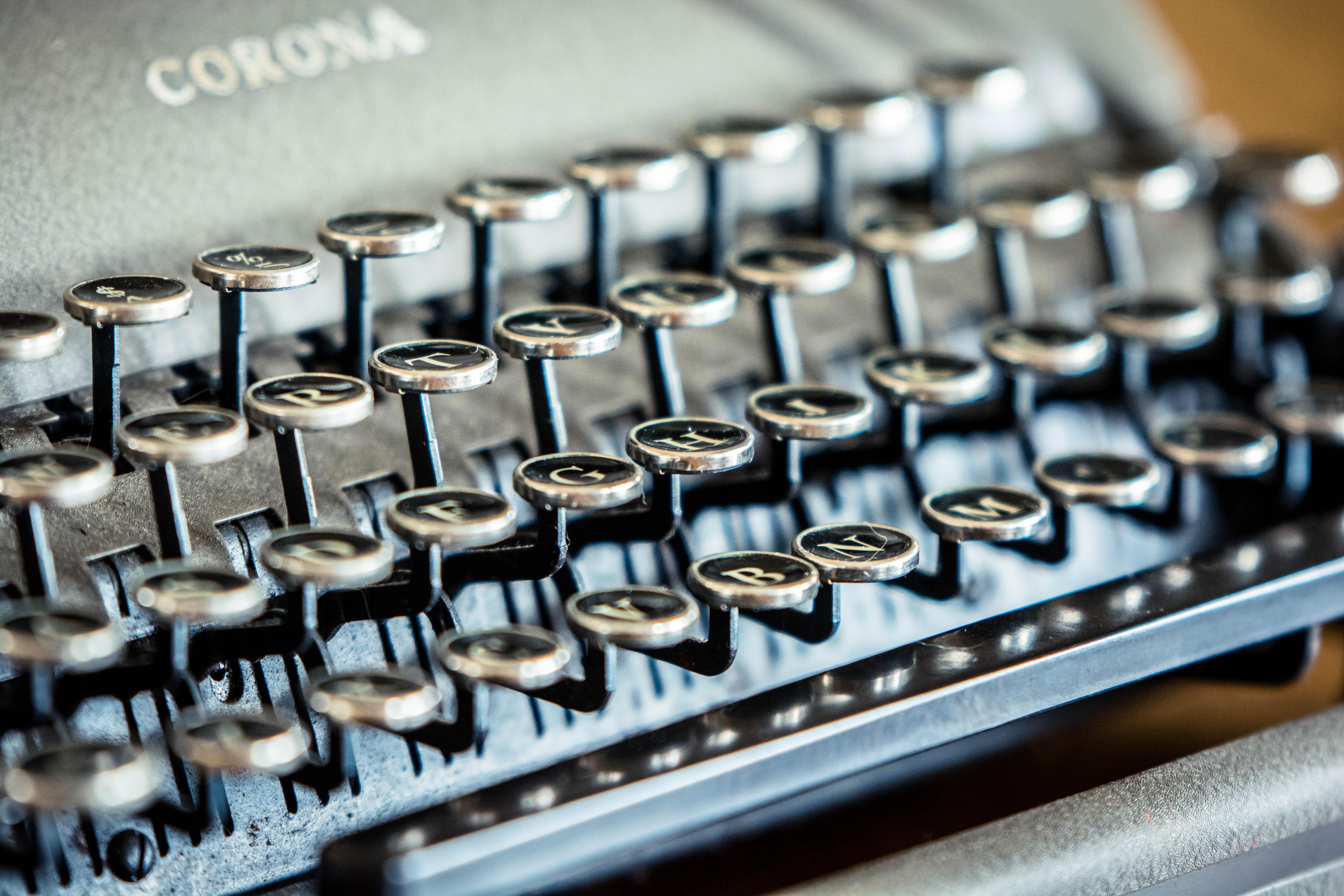 Typewriter Keys