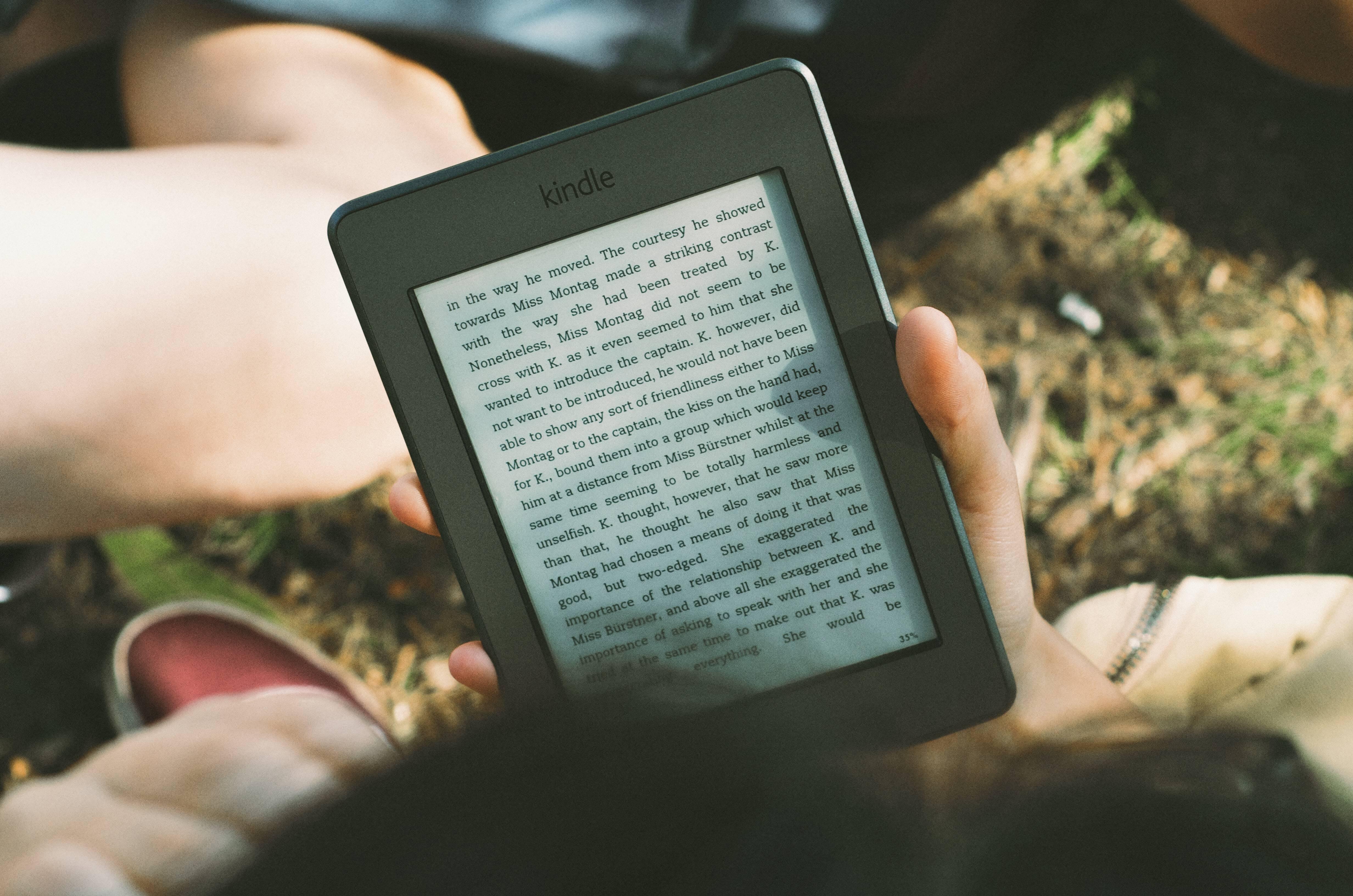reading on kindle