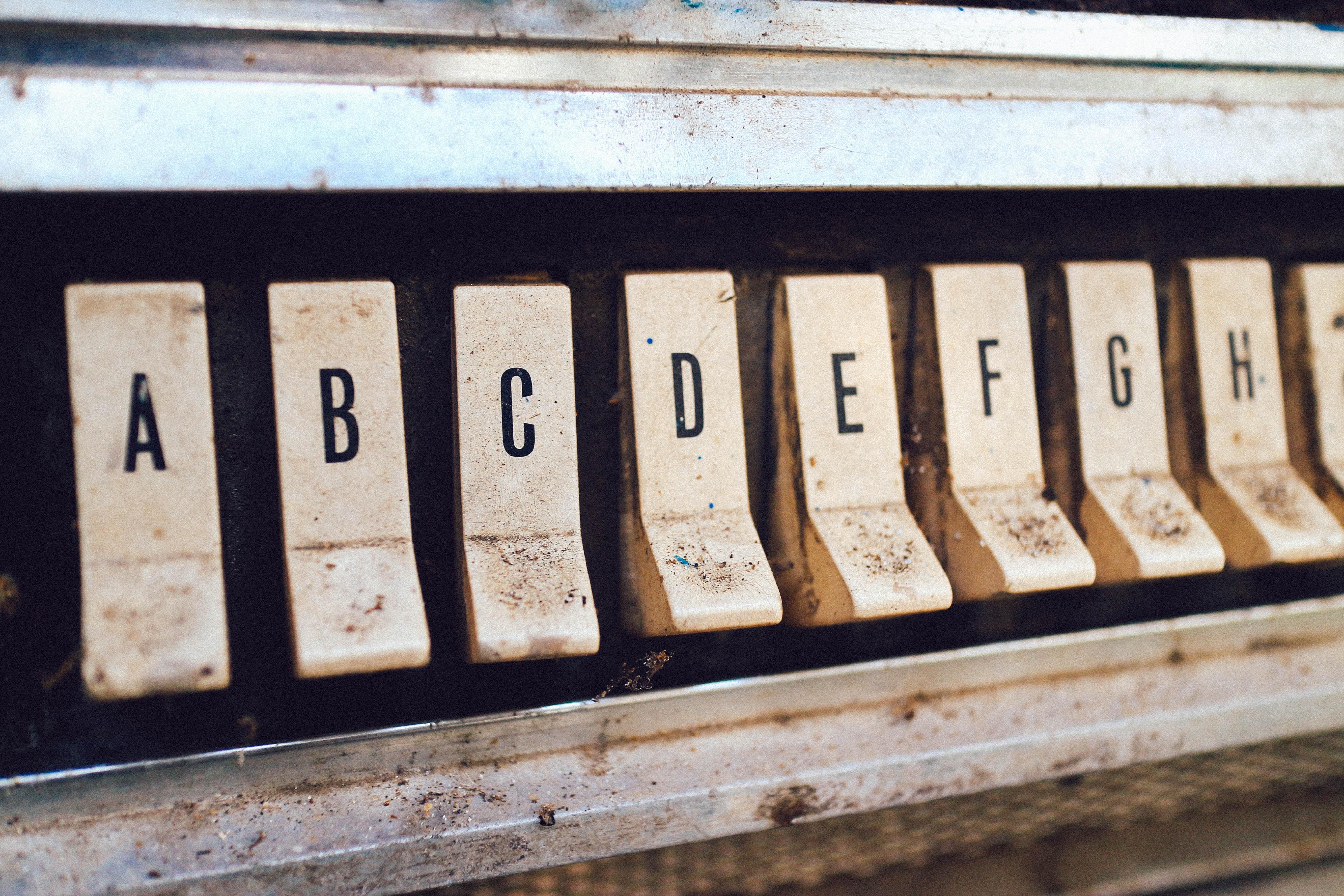 alphabet