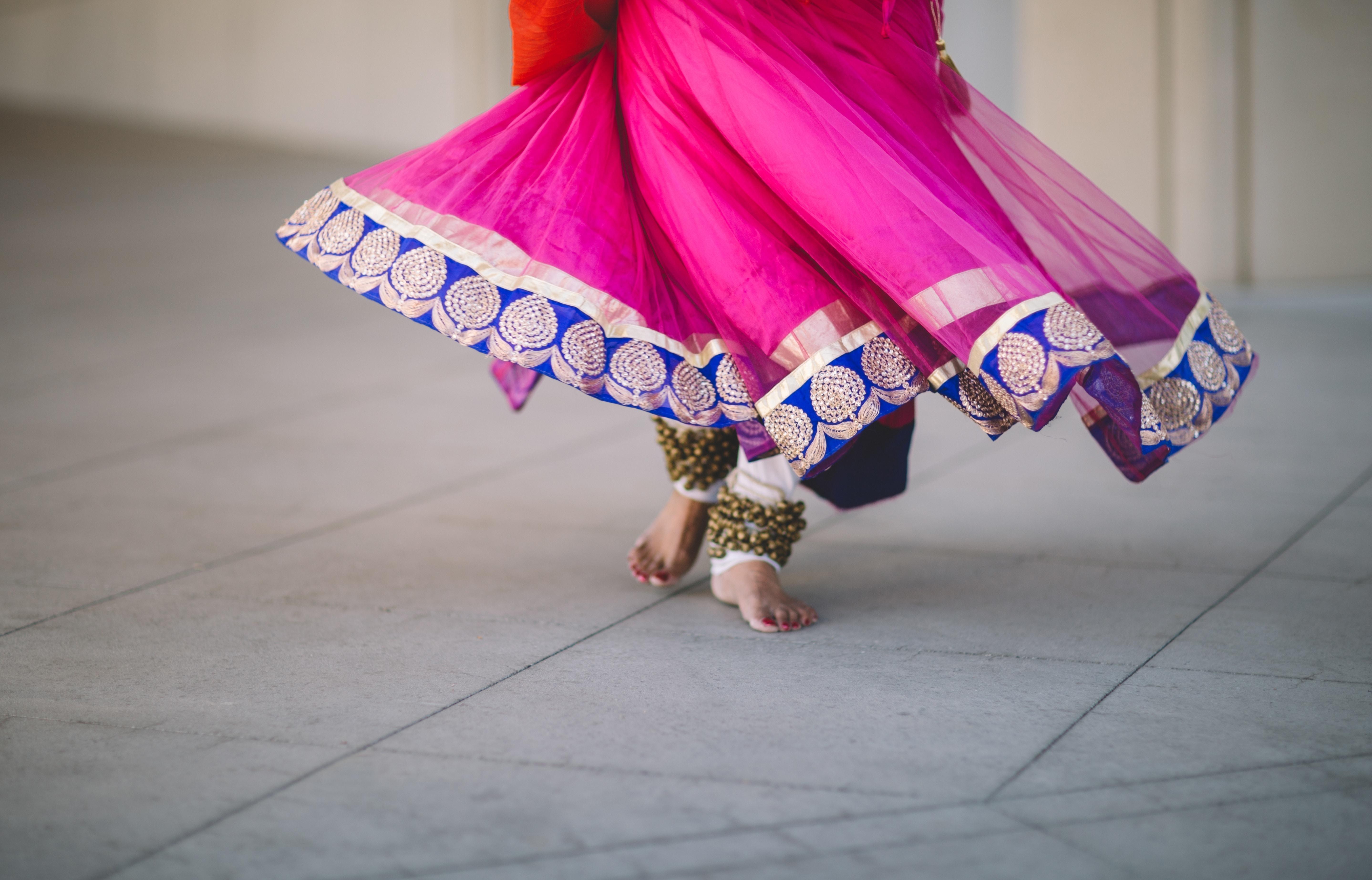 Indian classical dancer