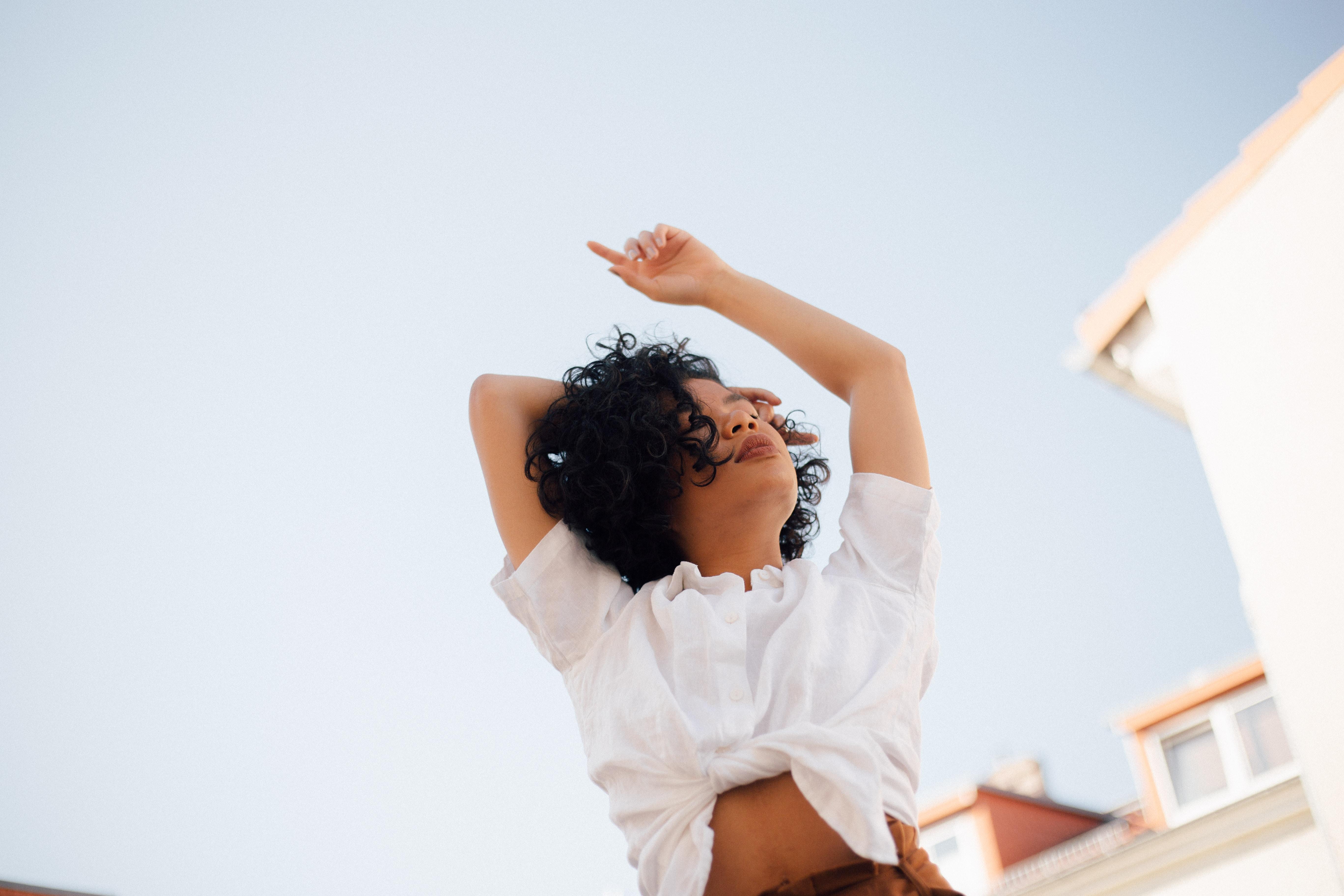 dancing woman