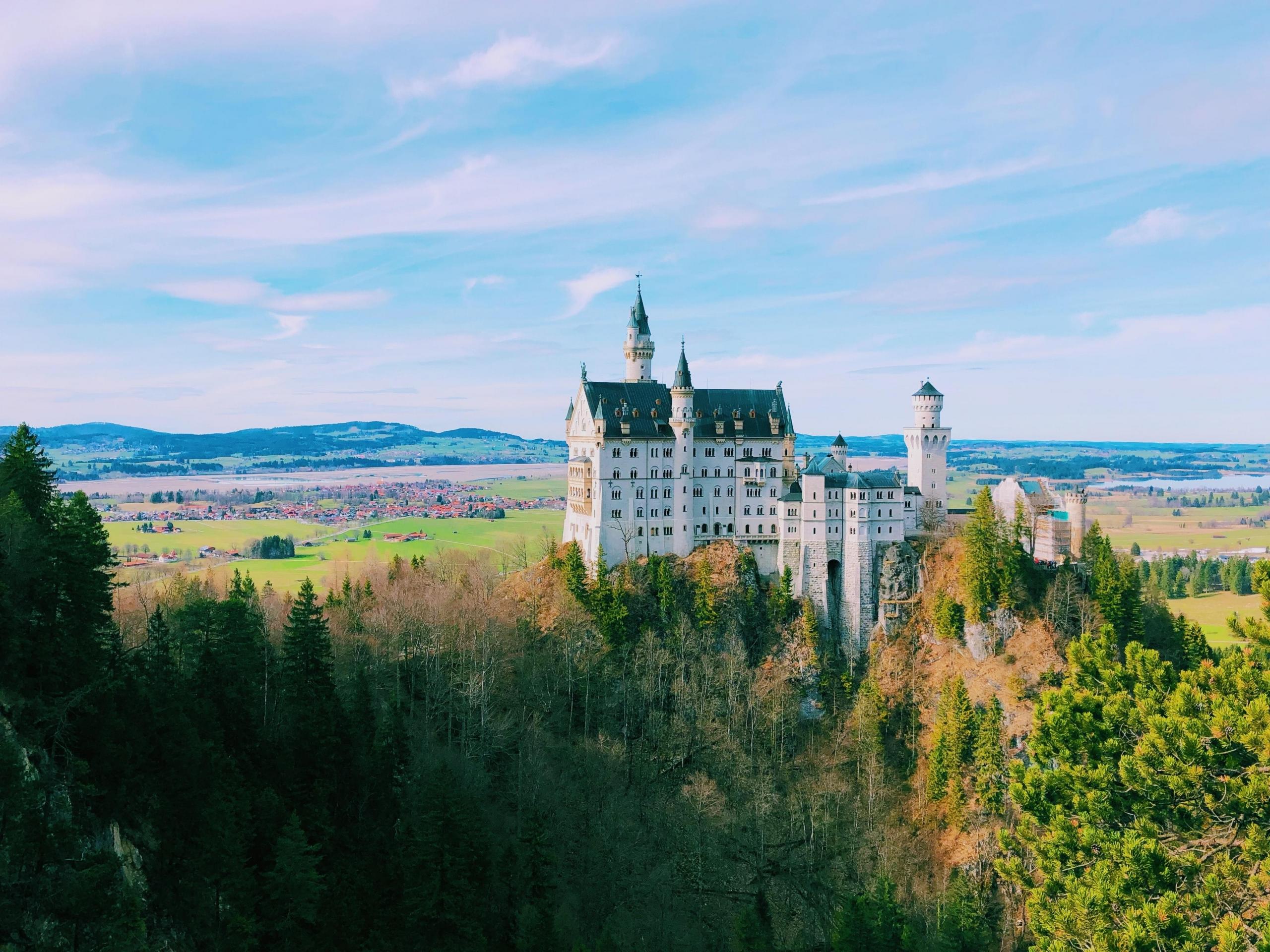 castle in German countryside