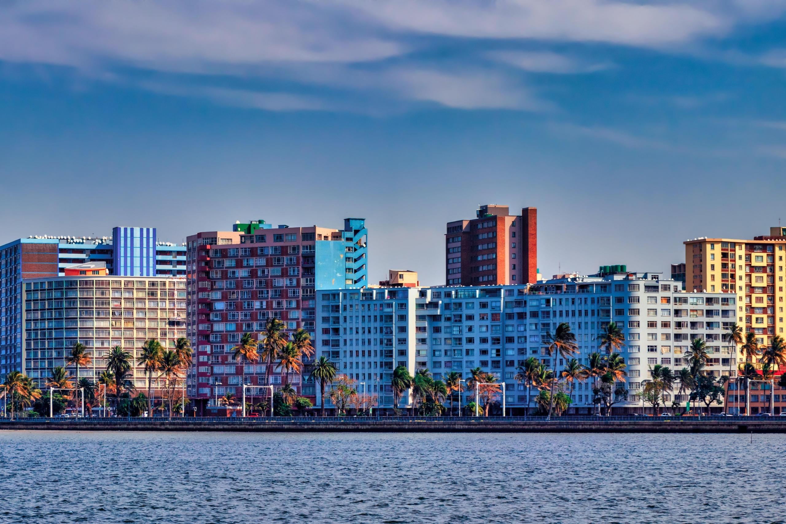 durban beachfront buildings