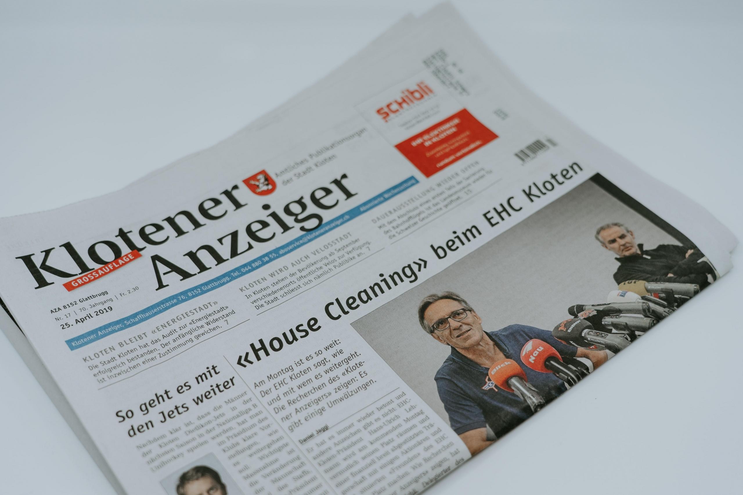 newspaper in German