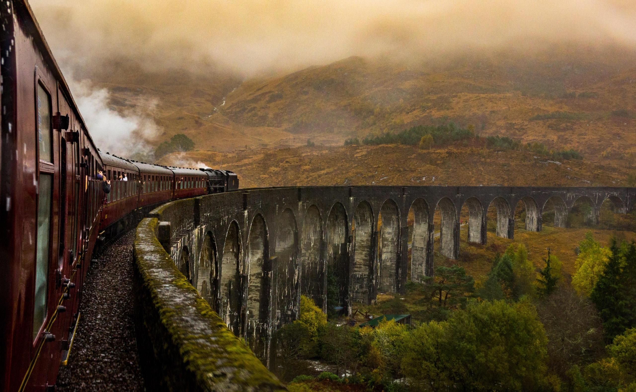 train ride to Hogwarts