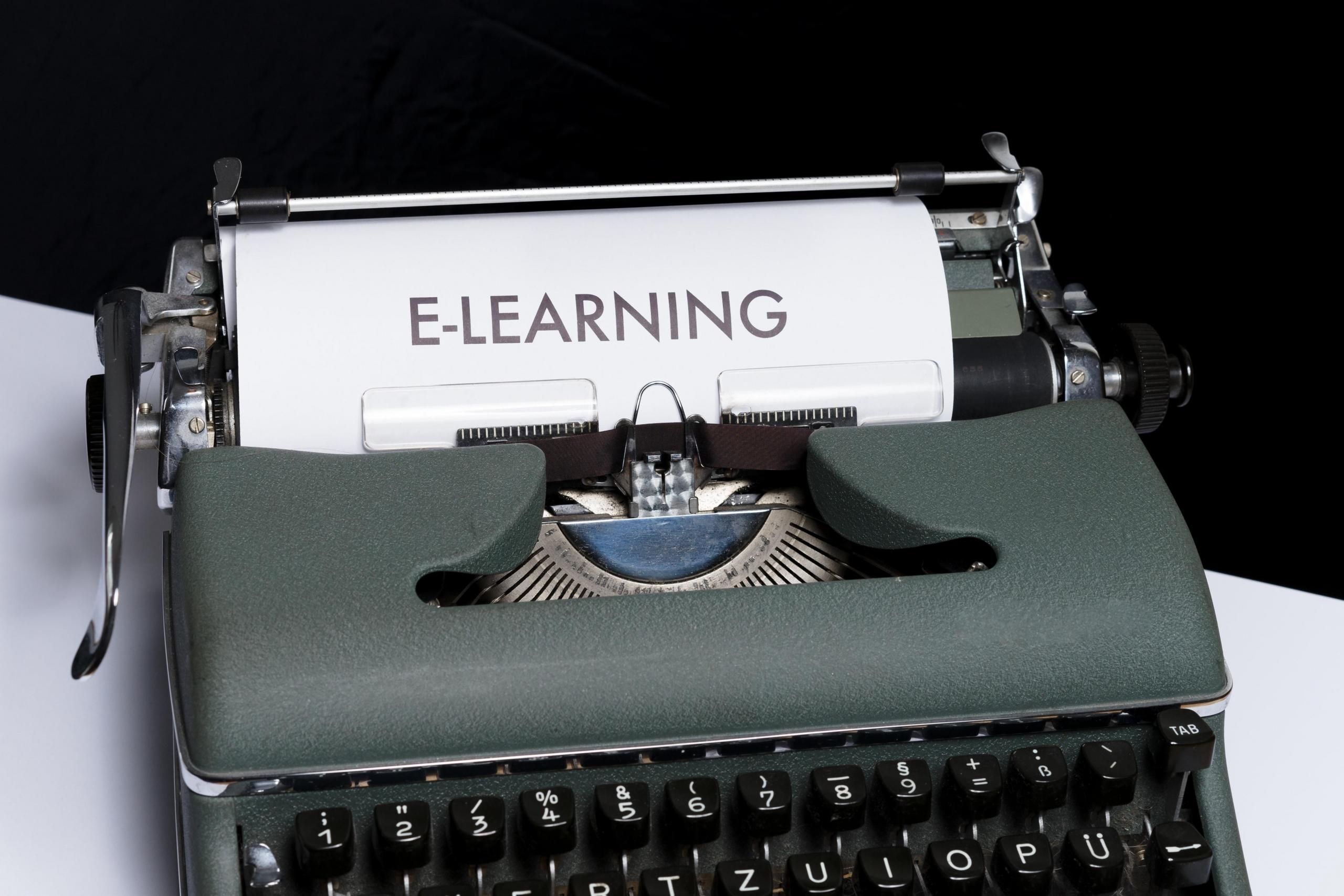 What e-learning entails
