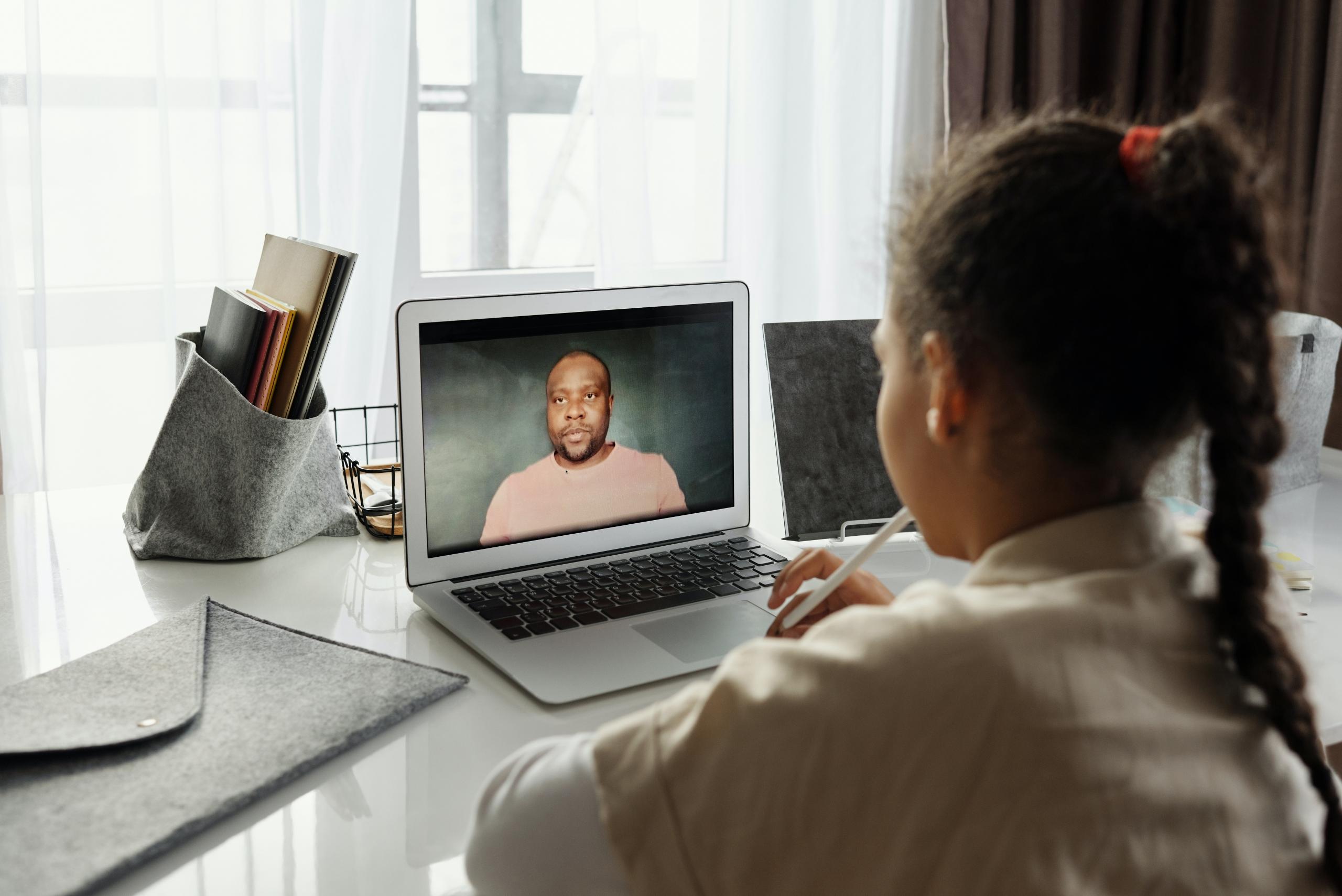online tutoring session