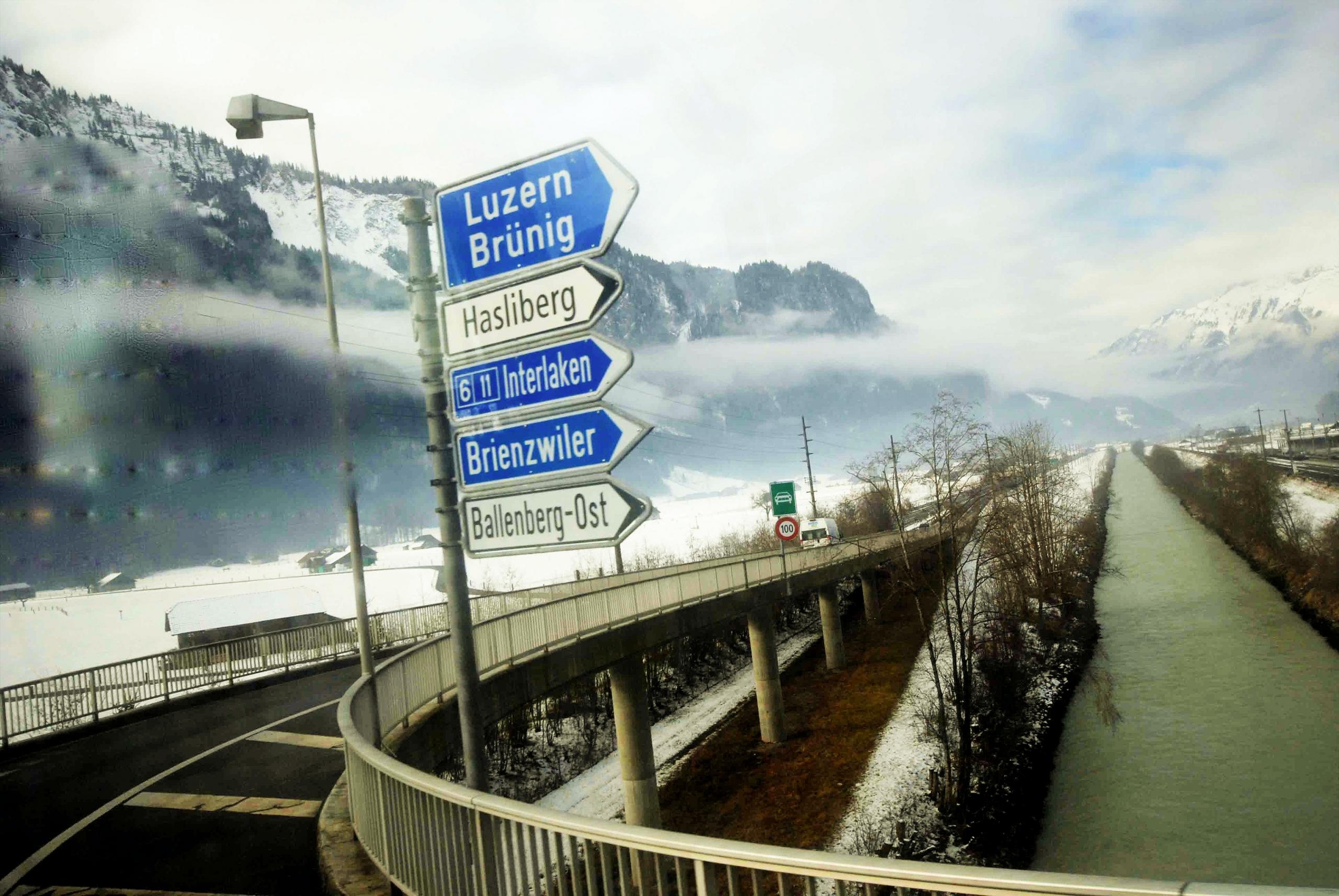 swiss german road signs