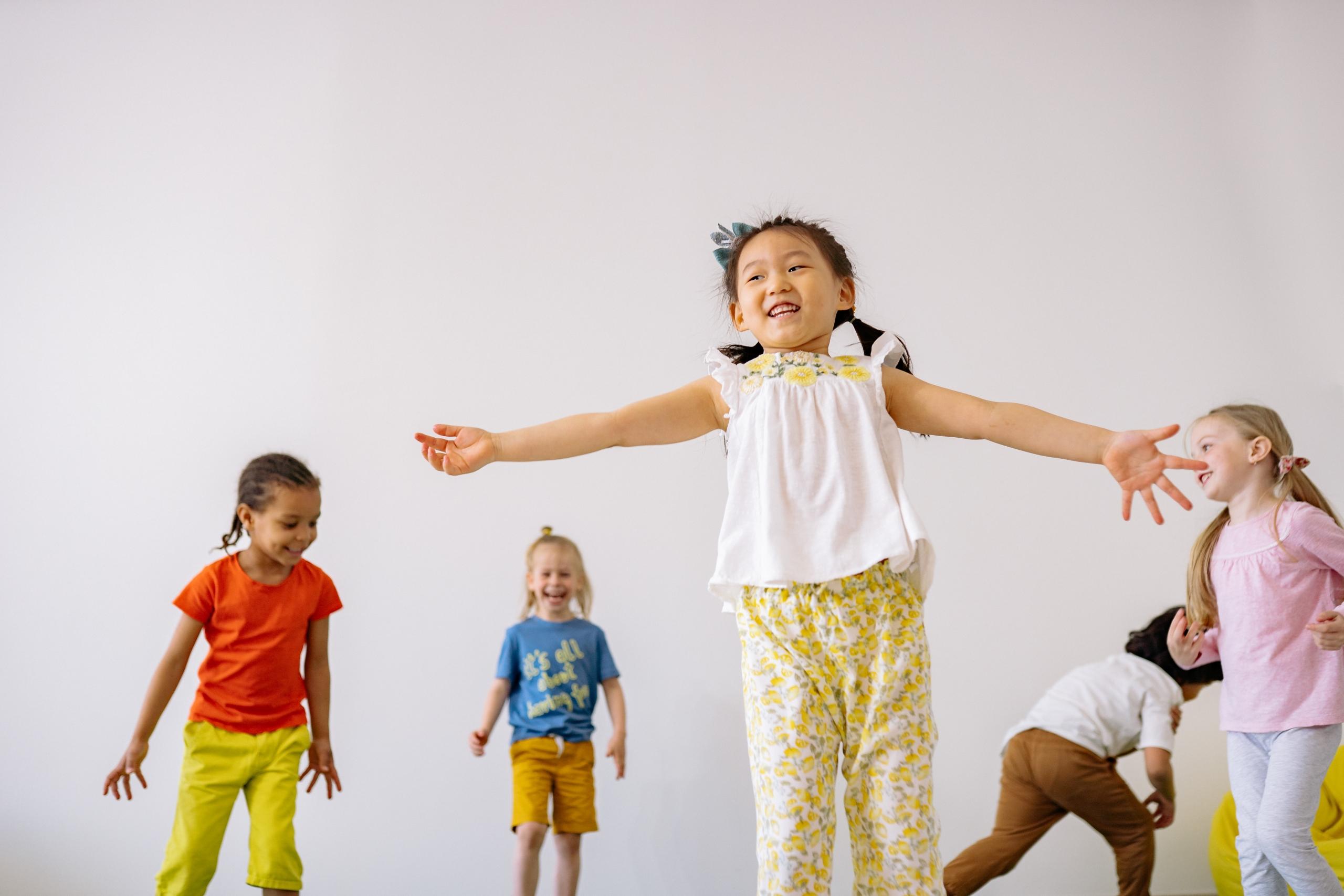 children's dance group