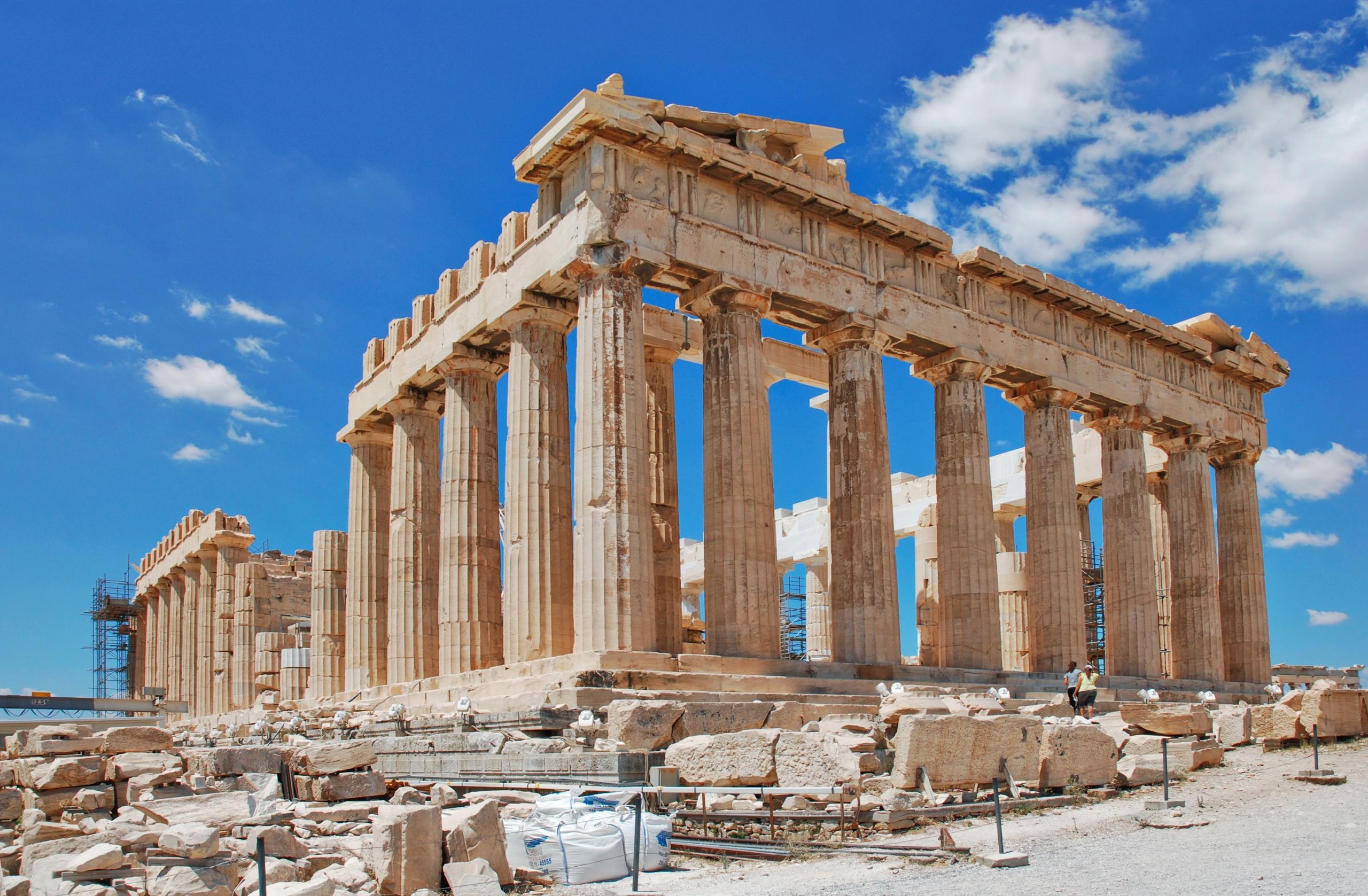the acropolis, Athens, Greece