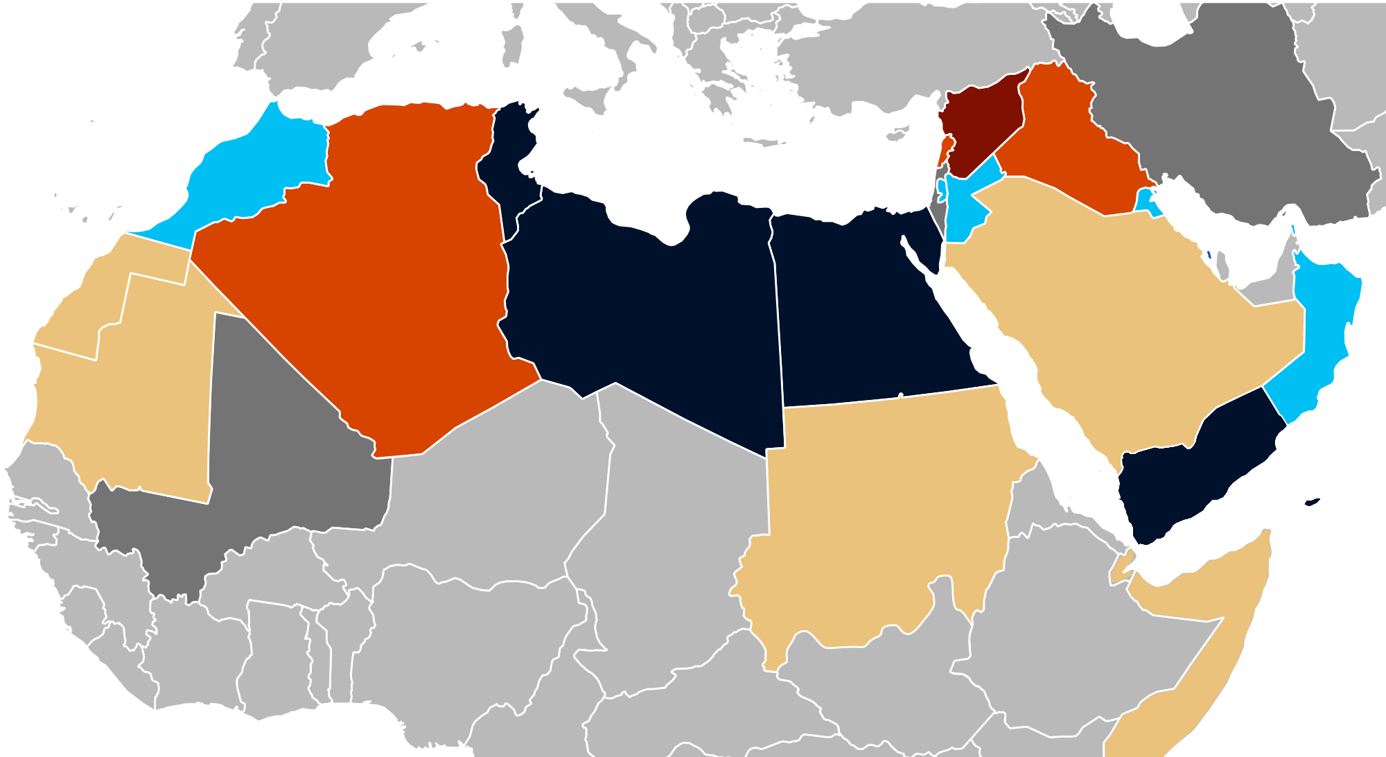The relations within the Arab world are complex