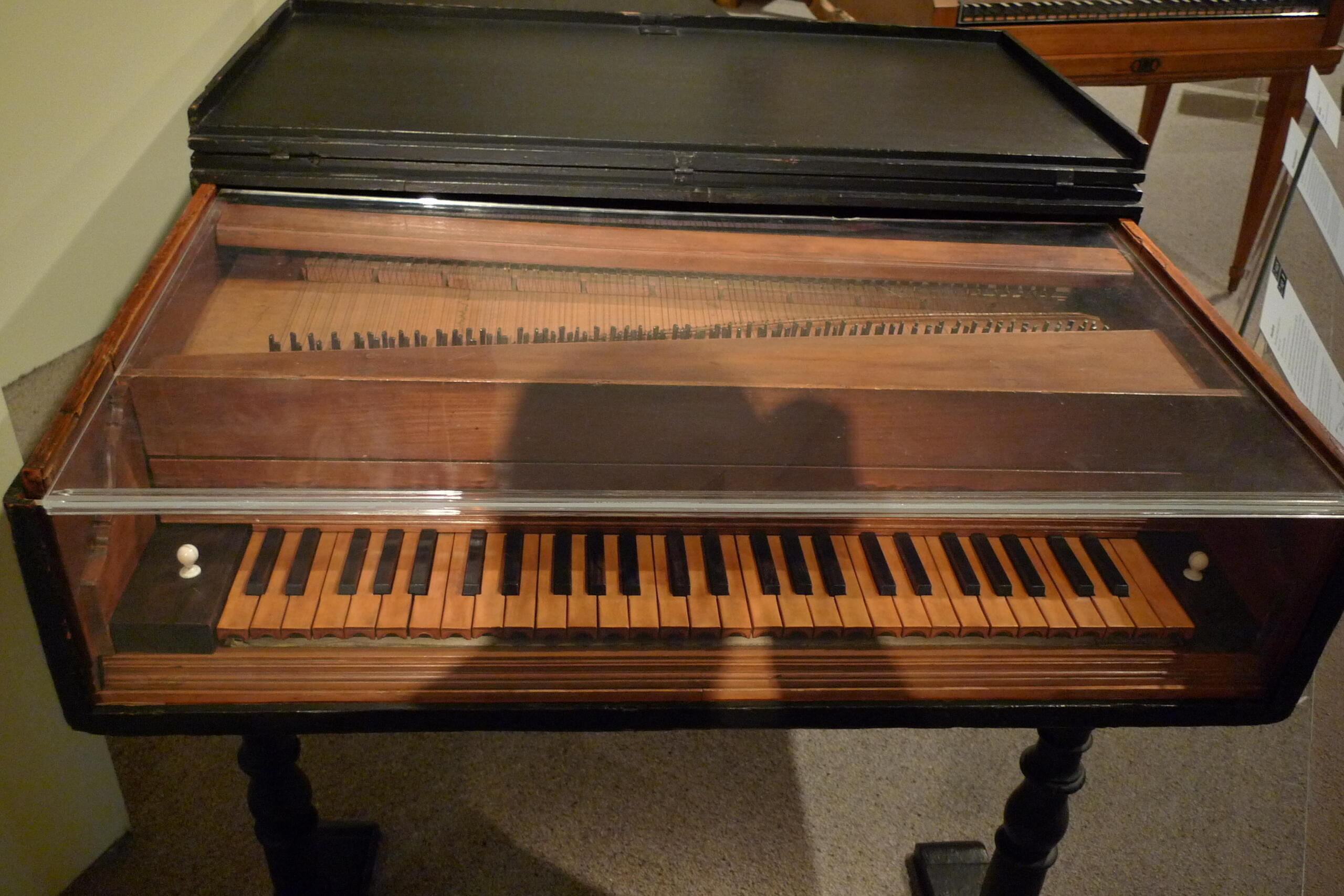 The piano forte, or Calvicorde, was created in the 18th century in Italy