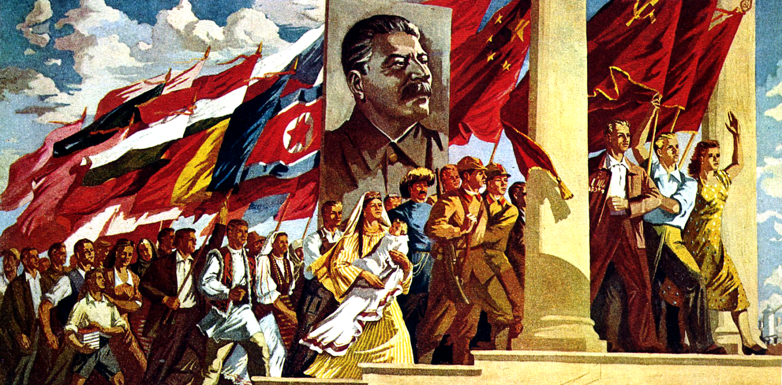 People from the eastern bloc who were more than 20 years old at the end of the USSR are fluent in the Russian language.