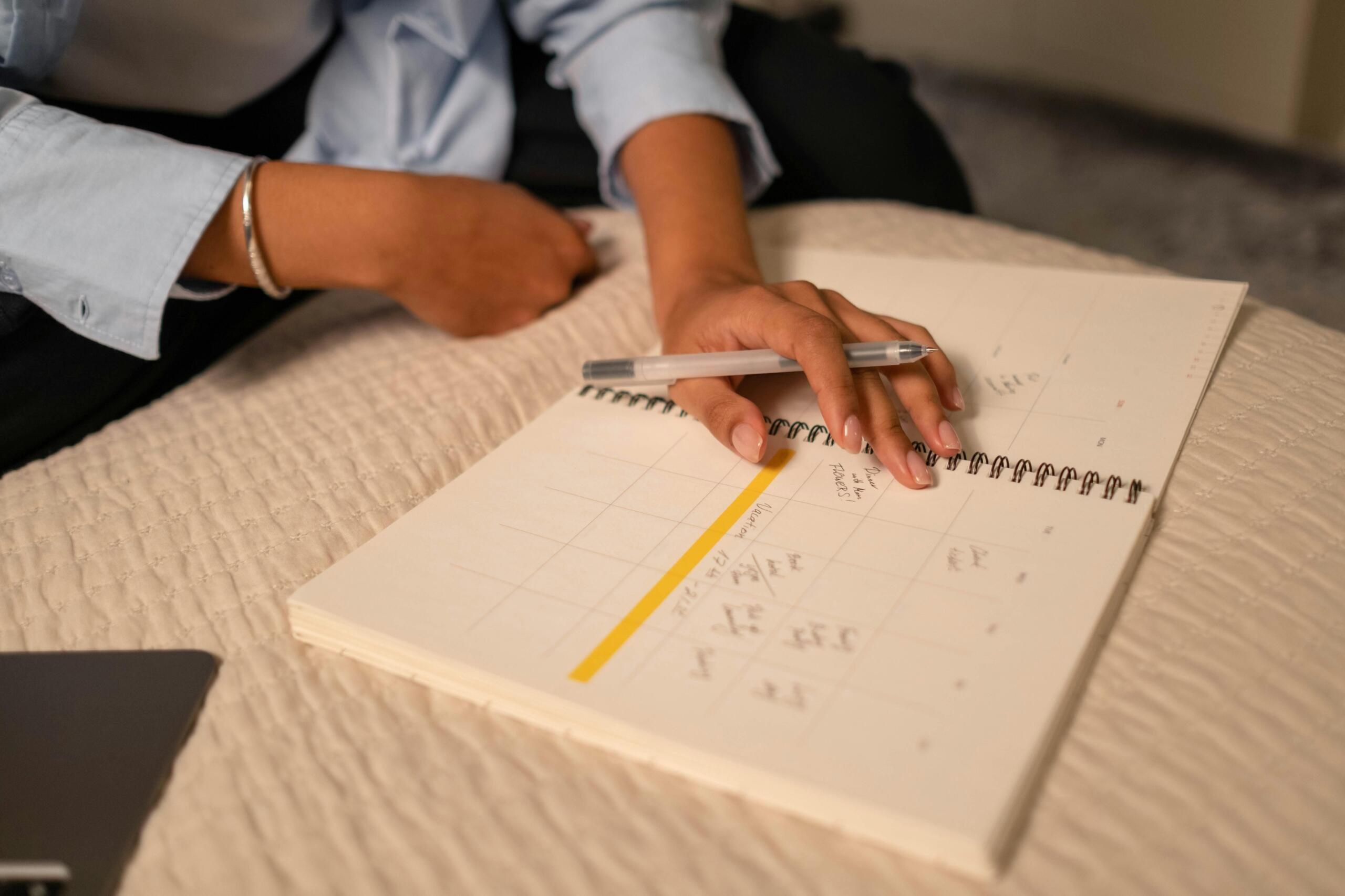 Planning a study programme. 