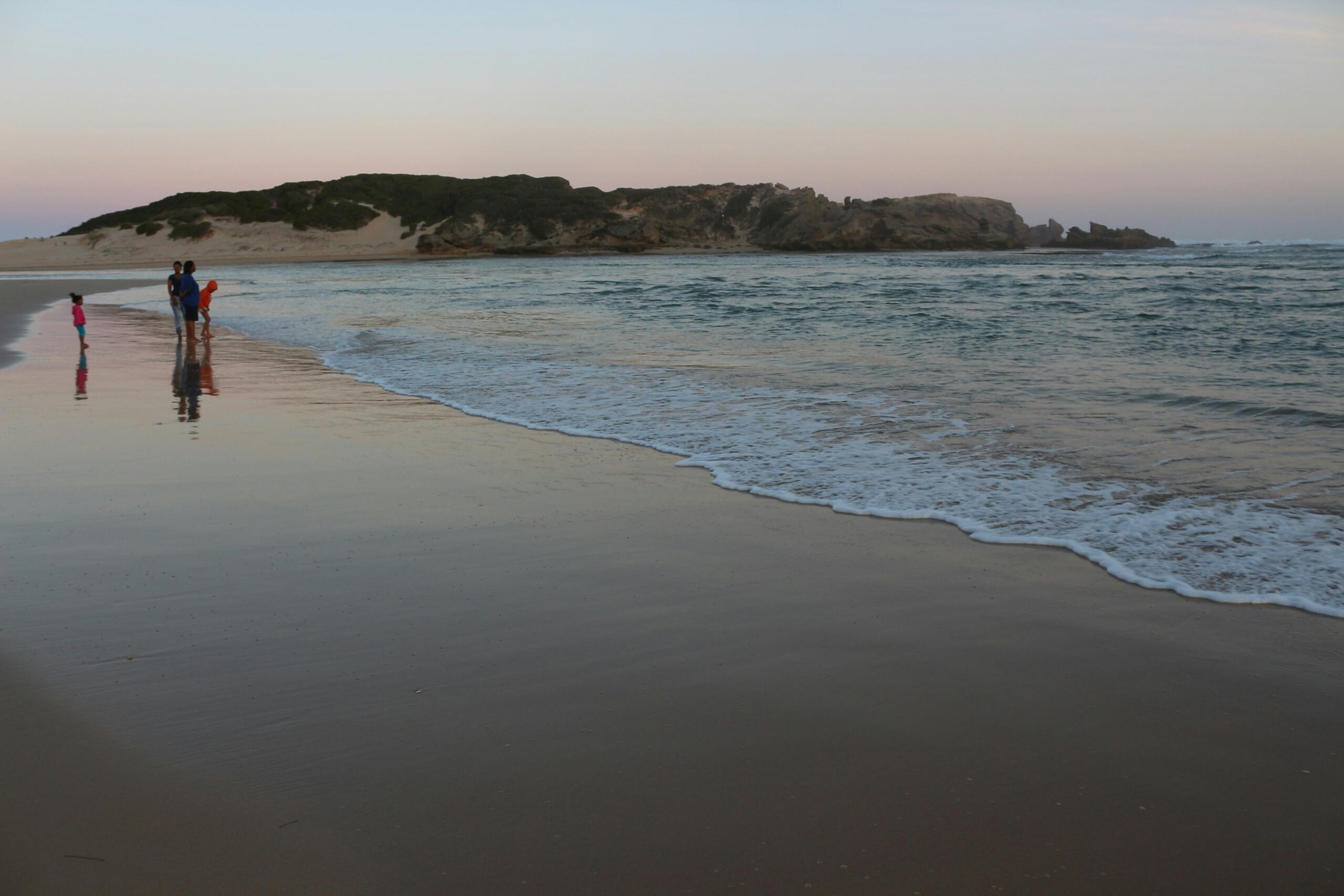 A deserted Eastern Cape beach. 