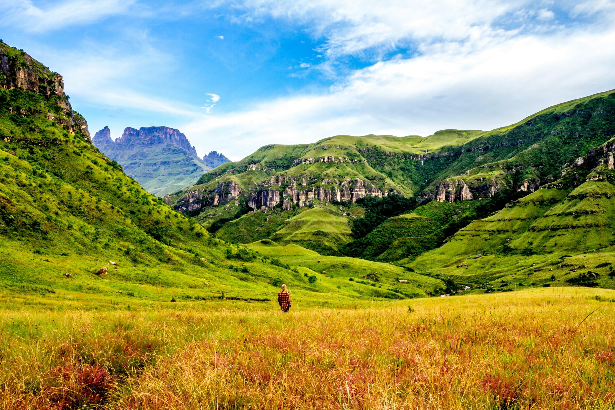 An image of the Drakensberg.