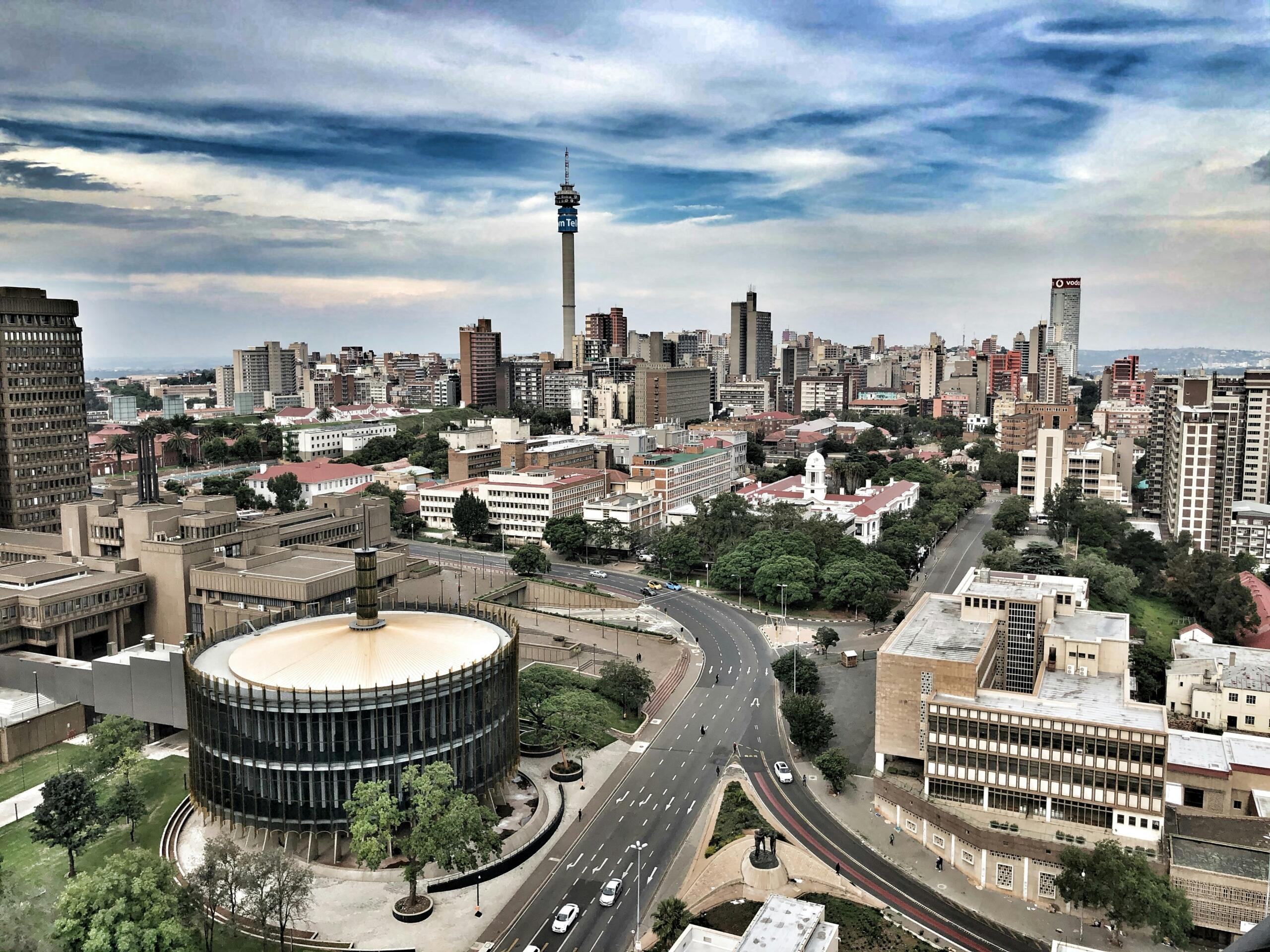 An image of Johannesburg City, Gauteng Province, South Africa