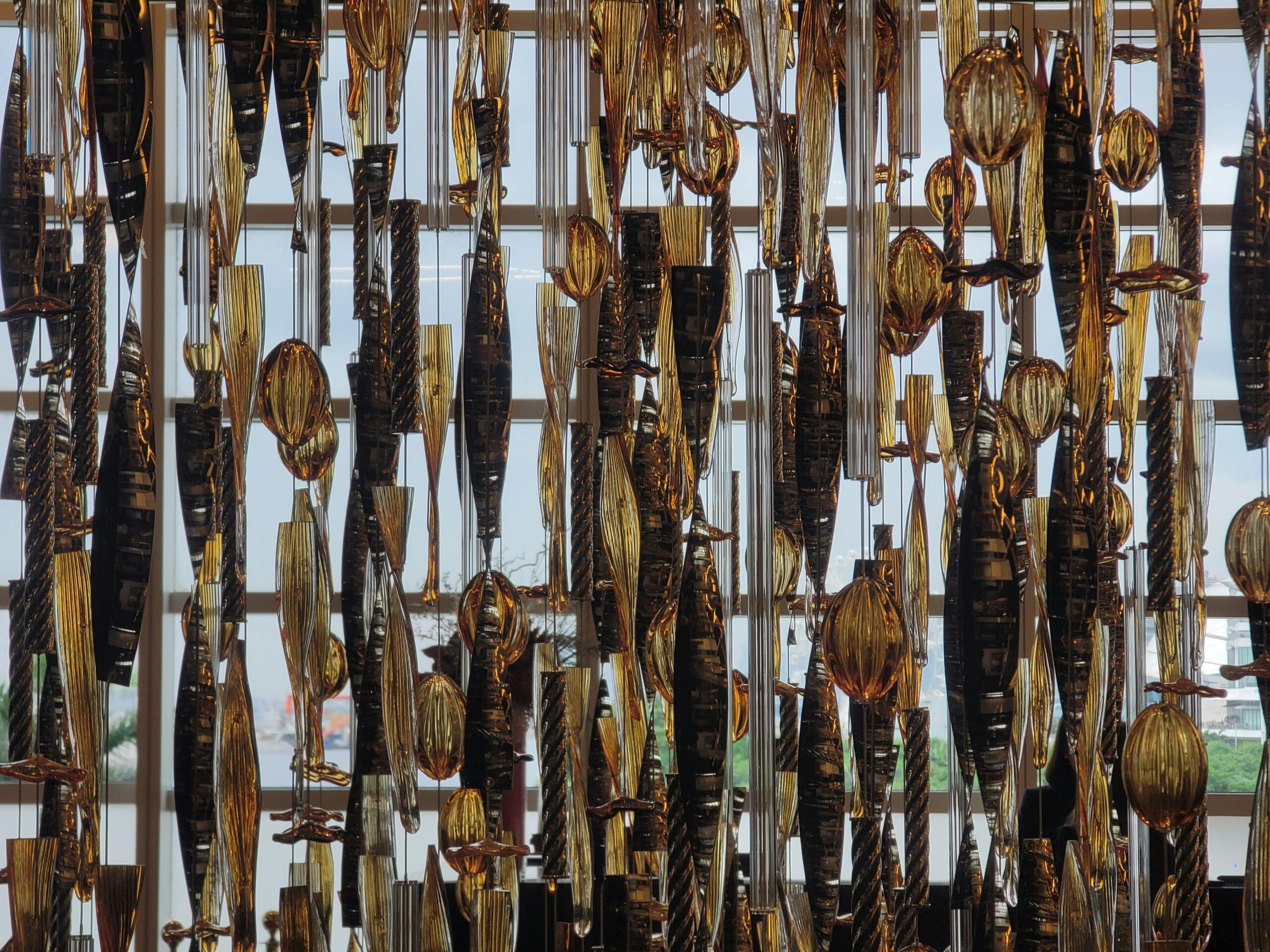 Weapons on a wall
